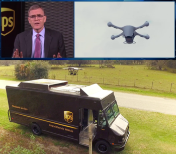 UPS steals the drone spotlight on FedEx
